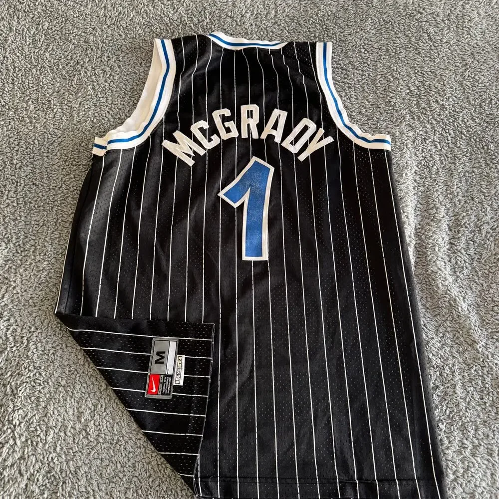 Authentic Nike 2003 Tracy McGrady NBA Orlando Magic Swingman Jersey Size M 89-90 - Picture 9 of 12